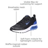 Nike Unisex-Child Air Max Bia | Casual Shoes(Black/Hyper Royal)