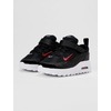 Nike Unisex-Child Air Max Bia | Casual Shoes(Black/University Red/White/Anthracite)
