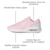 Nike Unisex-Child Air Max Bia | Casual Shoes(Medium Soft Pink/White/Vast Grey)