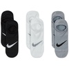 Nike Women’s Everyday Plus Lightweight Training Footie Socks (3-Pack)(Multicolor)