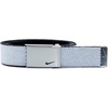Nike Women’s Stretch Reversible Single Web Belt(Black/White Stretch)