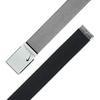 Nike Women’s Stretch Reversible Single Web Belt(Grey/Black Stretch)