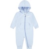 Nike Baby Essentials Full Zip Hooded Coverall(Cobalt Bliss Heather)