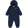 Nike Baby Essentials Full Zip Hooded Coverall(Midnight Navy)