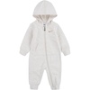 image:imageNike Baby Essentials Full Zip Hooded CoverallPale Ivory Heather