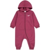 Nike Baby Essentials Full Zip Hooded Coverall(Sweet Beet)