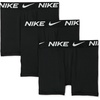 Nike Boys’ Dri-FIT Essentials Micro Multi-Pack Boxer Briefs(Black 3-pack)