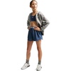 Nike Girls’ Dash Dri-FIT Running Shorts(Mystic Navy/Ashen Slate/White)