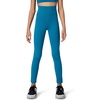 Nike Girls’ One Dri-FIT High-Waisted Leggings(Green Abyss/White)