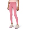 Nike Girls’ One Dri-FIT High-Waisted Leggings(Peony/White)