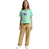 Nike Girls’ Sportswear Boxy Bear T-Shirt(Arctic Green/(Photo))
