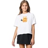 Nike Girls’ Sportswear Boxy Bear T-Shirt(White)