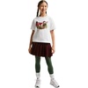 Nike Girls’ Sportswear Boxy Bear T-Shirt(White/(Sloth))