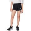 Nike Girls’ Tempo Dri-FIT Running Shorts(Black/Black/Black/White)