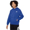 Nike Kids’ Sportswear Club Fleece Pullover Hoodie(Game Royal/White)