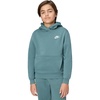 Nike Kids’ Sportswear Club Fleece Pullover Hoodie(Mineral Slate/White)
