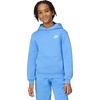 Nike Kids’ Sportswear Club Fleece Pullover Hoodie(University Blue/White)