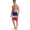 Nike Men’s Breaker 9″ Brief-Lined Volley Short(Blue/Red)