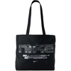 Nike Unisex Adult Classics Heritage 2.0 Tote Bag (22L) | Mens and Womens(Black/Black/Mtlc Cool Grey)
