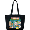 Nike Unisex Adult Classics Heritage Flower Store Tote Bag | Mens and Womens(Black/Stadium Green/White)