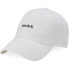 Nike Unisex Adult Club Unstructured Just Do It Cap Hat | Mens and Womens(Midnight Navy/White/White)
