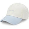 Nike Unisex Adult Club Unstructured Just Do It Cap Hat | Mens and Womens(Sail/Hydrogen Blue/Hydrogen Blue)
