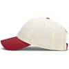 Nike Unisex Adult Club Unstructured Just Do It Cap Hat | Mens and Womens(Sail/Tough Red/Tough Red)