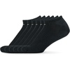 Nike Unisex Adult Everyday Lightweight Training No-Show Socks (6 Pairs) | Mens and Womens(Black/White)