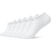 Nike Unisex Adult Everyday Lightweight Training No-Show Socks (6 Pairs) | Mens and Womens(White/Black)