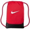 Nike Unisex Adult Gameday Brasilia X Drawstring Bag Backpack (18L) | Mens and Womens(University Red/Black/White)