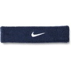 Nike Unisex Adult Swoosh Classic Headband(College navy/white)