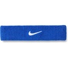 Nike Unisex Adult Swoosh Classic Headband(Game royal/white)
