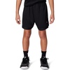 Nike Unisex Big Kids’ Court Dri-FIT 5″ Basketball Shorts – Boys and Girls(Black/White)