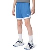Nike Unisex Big Kids’ Court Dri-FIT 5″ Basketball Shorts – Boys and Girls(Star Blue/White)