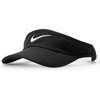 Nike Unisex Big Kids’ Dri-FIT Ace Swoosh Visor Hat | Boys and Girls(Black/Black)