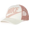 Nike Unisex Big Kids’ Rise Structured Trucker Cap Hat | Boys and Girls(Sail/Particle Pink/Particle Pink)