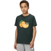 Nike Unisex Big Kids’ Sportswear Club Orange T-Shirt – Boys and Girls(Black Spruce)