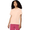 Nike Unisex Big Kids’ Sportswear Club T-Shirt – Boys and Girls(Arctic Orange/White)