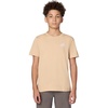 Nike Unisex Big Kids’ Sportswear Club T-Shirt – Boys and Girls(Linen)