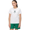 Nike Unisex Big Kids’ Sportswear Club World Cup T-Shirt – Boys and Girls((Australia) White)