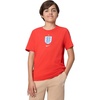 Nike Unisex Big Kids’ Sportswear Club World Cup T-Shirt – Boys and Girls((England) Challenge Red)