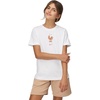 Nike Unisex Big Kids’ Sportswear Club World Cup T-Shirt – Boys and Girls((France) White)