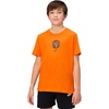 Nike Unisex Big Kids’ Sportswear Club World Cup T-Shirt – Boys and Girls((Netherlands) Safety Orange)