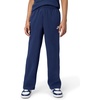 Nike Unisex Big Kids’ Sportswear Loose Open-Hem Pants – Boys and Girls(Midnight Navy/White)