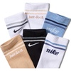 Nike Unisex Kids’ Everyday Cushioned Crew Socks (6-Pack) | Boys and Girls(White/Black/Work Blue/Hemp)