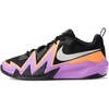 Nike Unisex Kids’ S.T. Dynamite Basketball Shoes – Boys and Girls Sneakers(Black/Metallic Silver/Bright Violet)