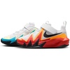 Nike Unisex Kids’ S.T. Dynamite Basketball Shoes – Boys and Girls Sneakers(Off White/Black-picante Red-current Blue)