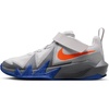 Nike Unisex Kids’ S.T. Dynamite Basketball Shoes – Boys and Girls Sneakers(Vast Grey/Safety Orange-light Smoke Grey)