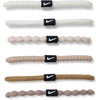 Nike Women’s Flex 6 Pack Hair Tie(Hemp/desert dust/white)