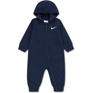 Nike Baby Essentials Full Zip Hooded Coverall(Midnight Navy)